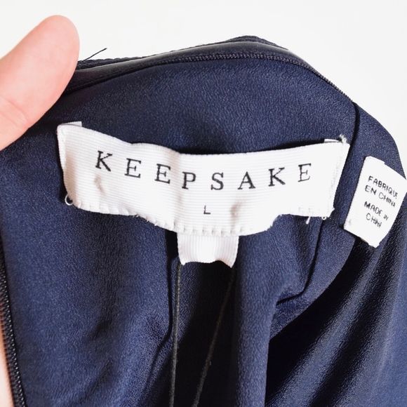 KEEPSAKE the Label Dresses Nwt Keepsake Silk Cutout Floral Gown